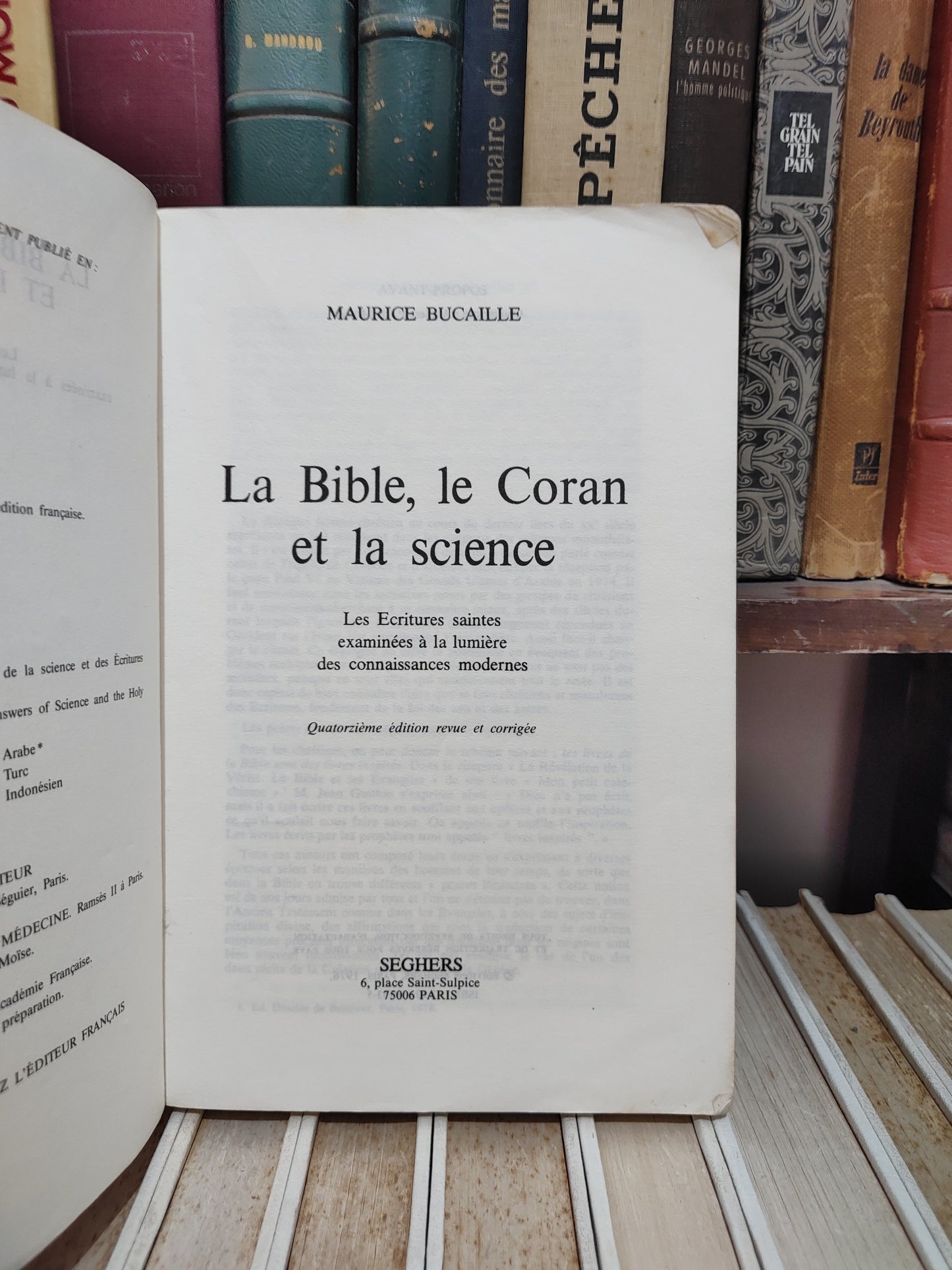 Bucaille - La bible le coran et la science