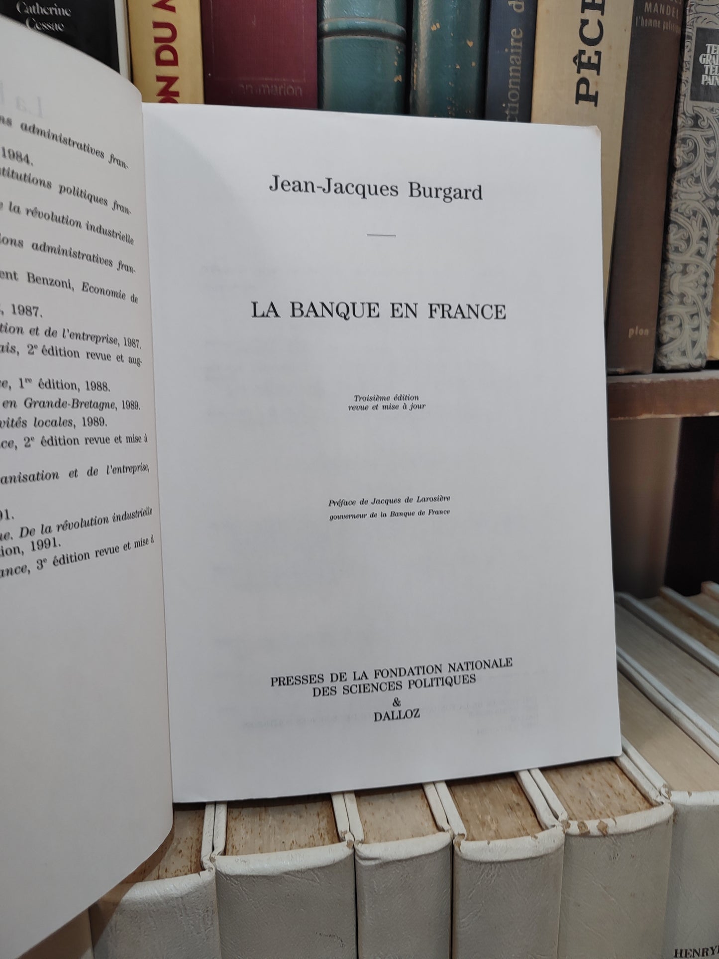 Burgard - La banque en France