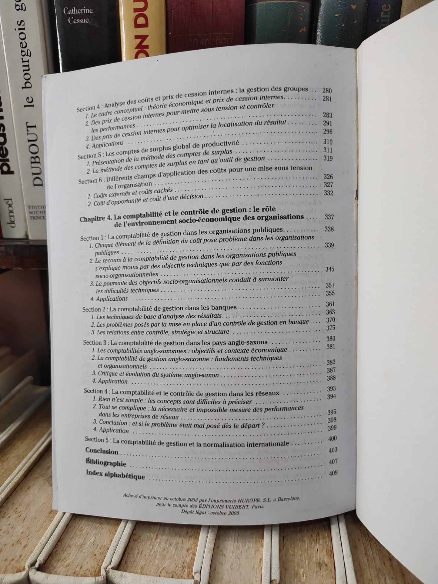 Burlaud - Comptabilité de gestion : couts / contrôle