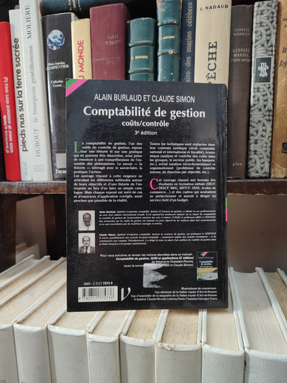 Burlaud - Comptabilité de gestion : couts / contrôle