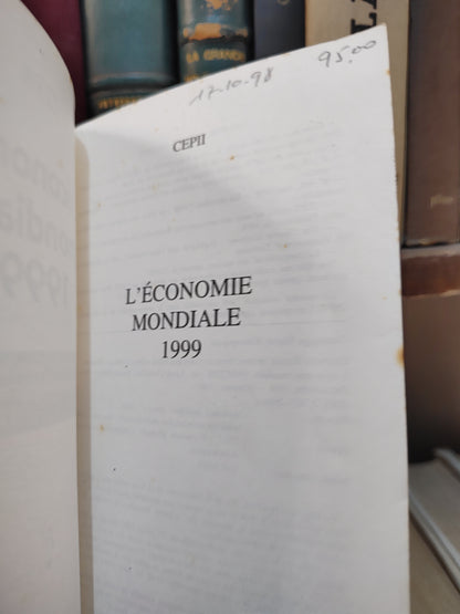 CEPII L'économie mondiale 1990