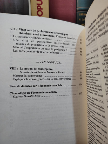 CEPII L'économie mondiale 1990