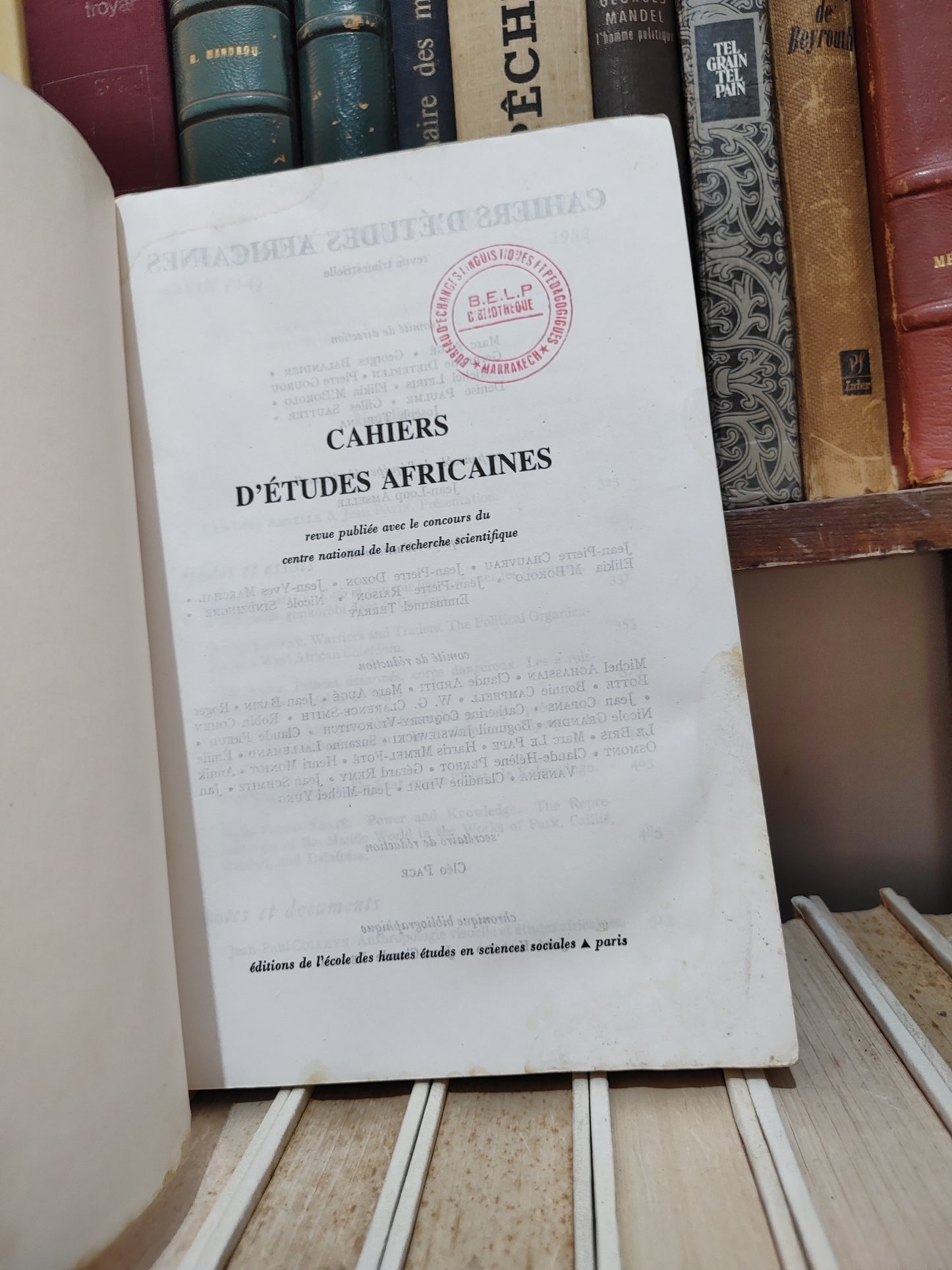 Cahiers d'études africaines 111-112