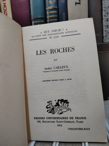 Cailleux - Les roches