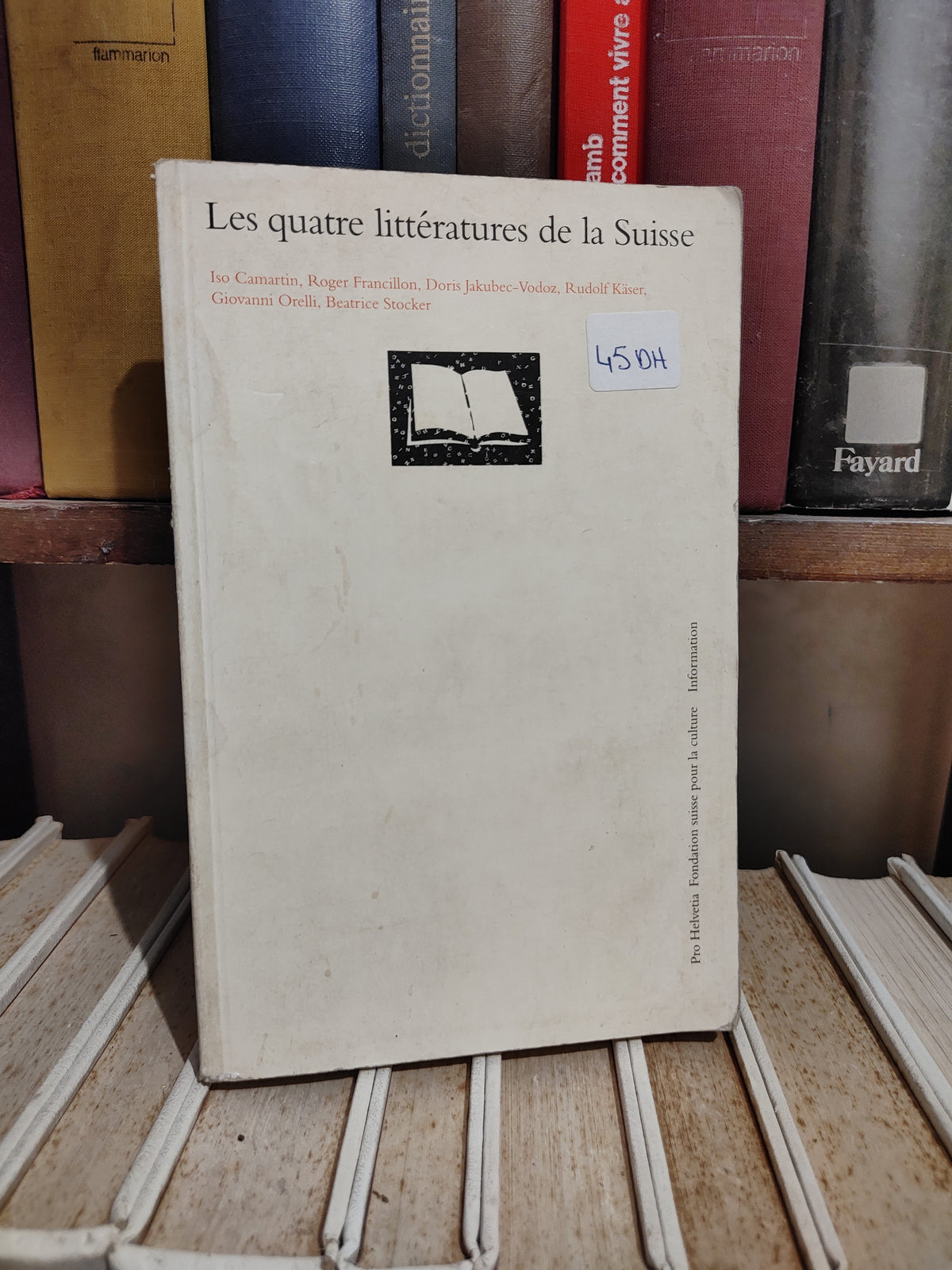 Camartin - Les quatre littératures de la Suisse