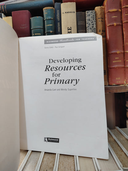 Cant - Developing resources for primary