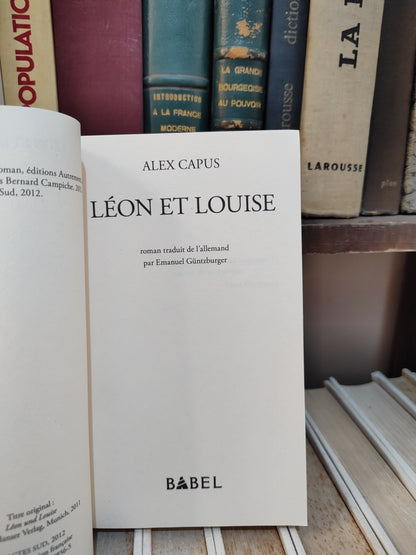 Capus - Léon et Louise