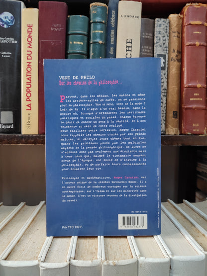 Caratini - Vent de philo ; sur les chemins de la philosophie
