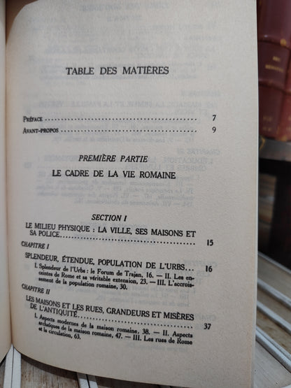 Carcopino - La vie quotidienne à Rome : A l'apogée de l'empire