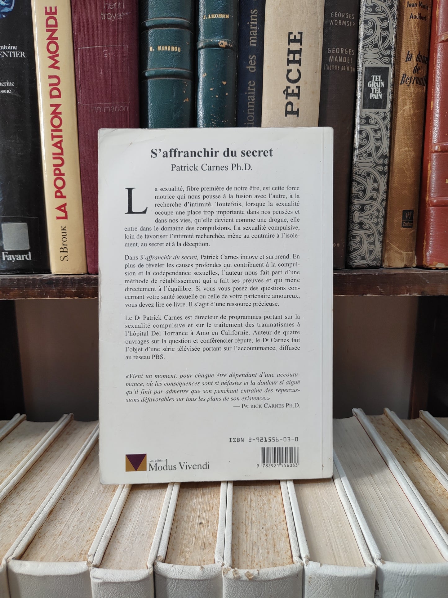 Carnes - S'affranchir du secret : sexualité compulsive