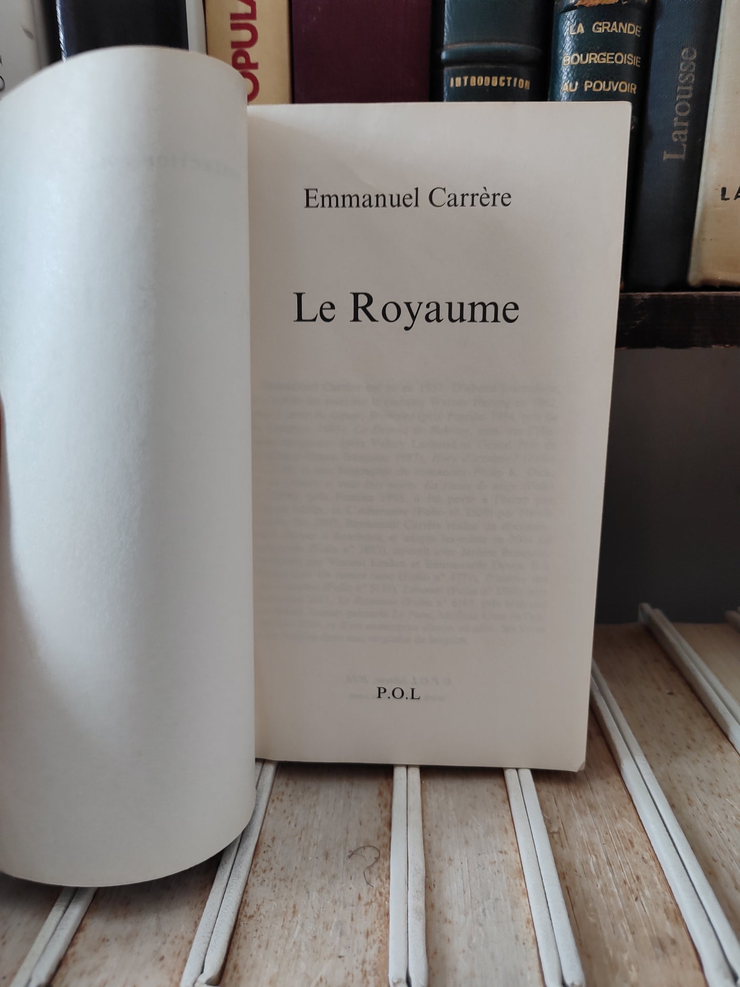 Carrère - Le Royaume