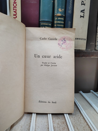 Cassola - Un cœur aride