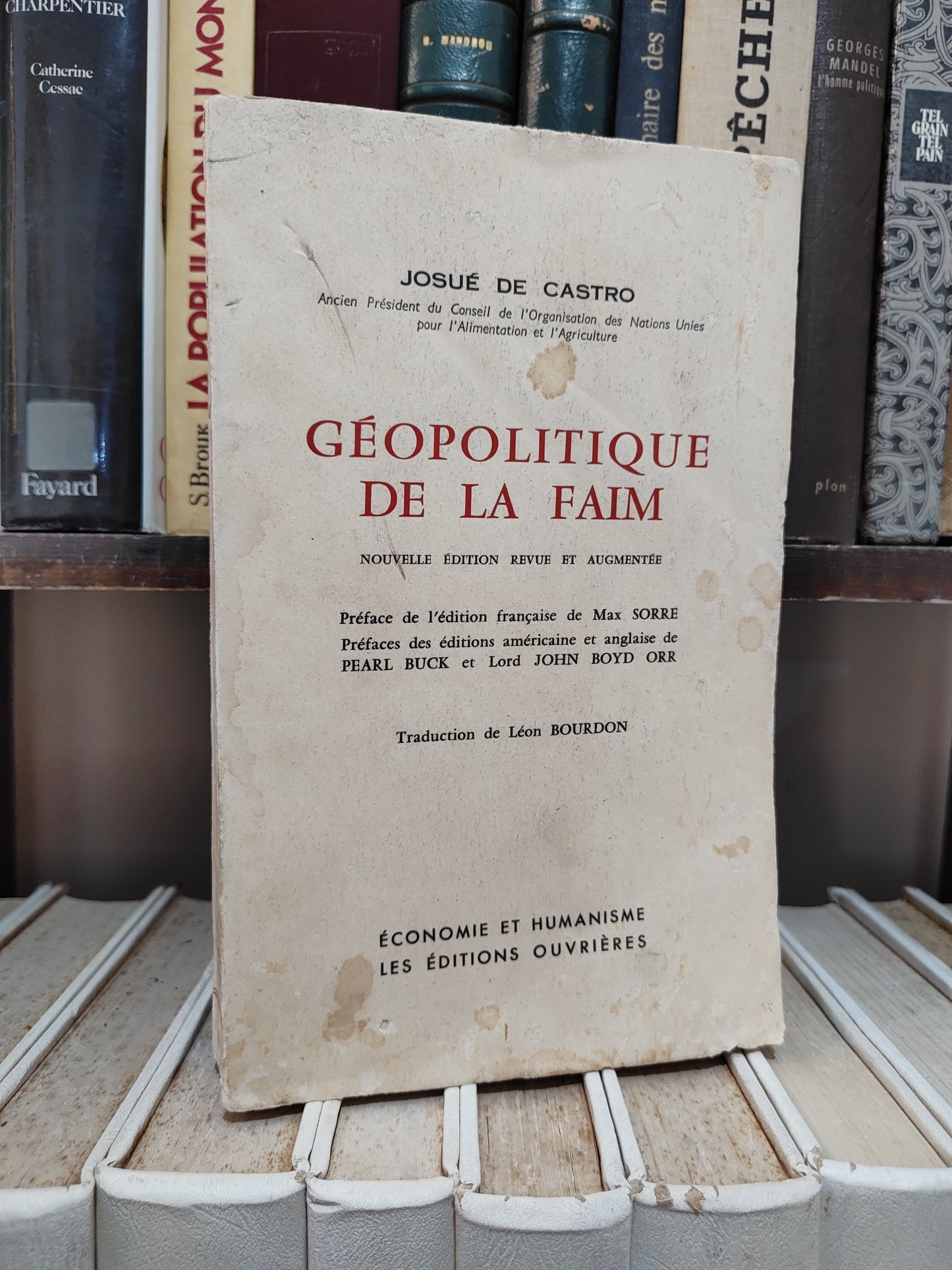 Castro - Géopolitique de la faim
