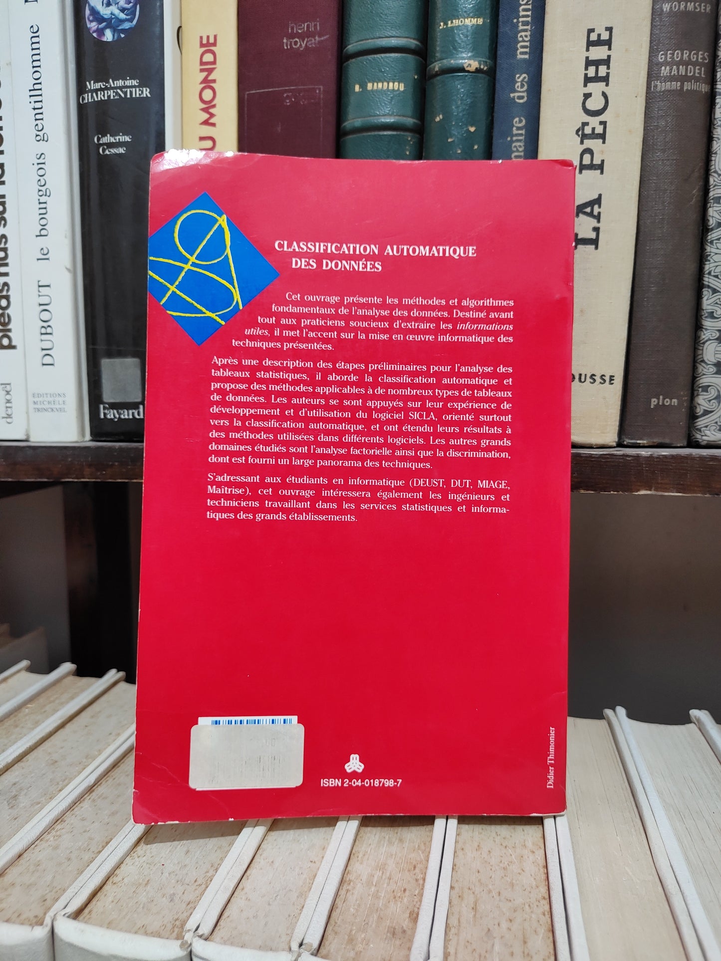Celeux - Classification automatique des donées