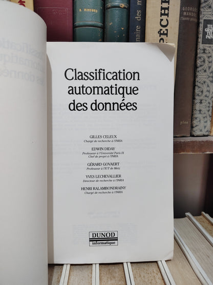 Celeux - Classification automatique des donées