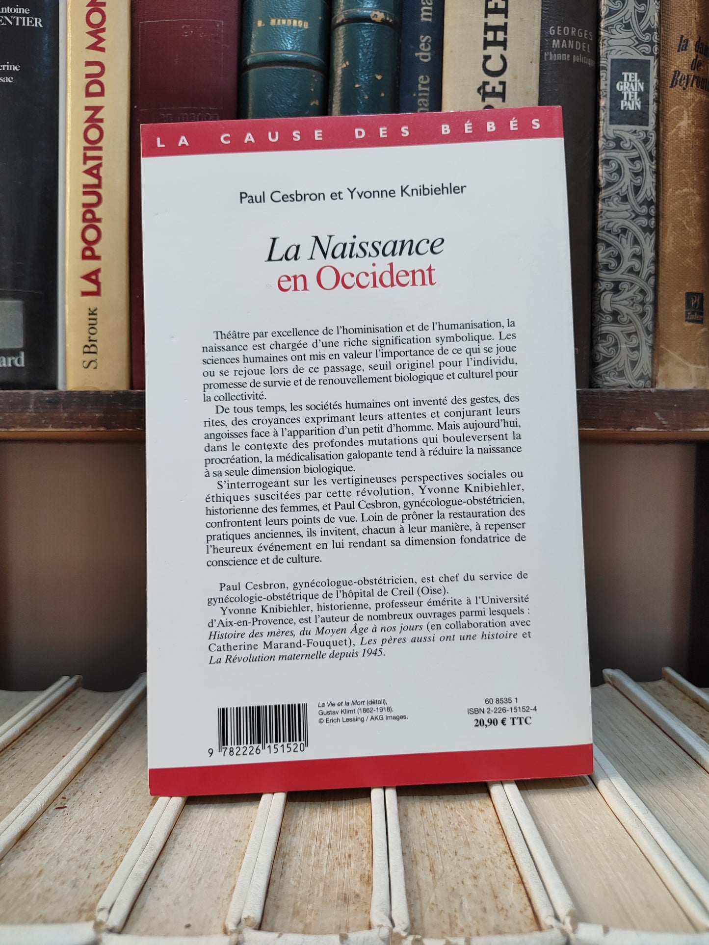 Cesbron - La naissance en occident