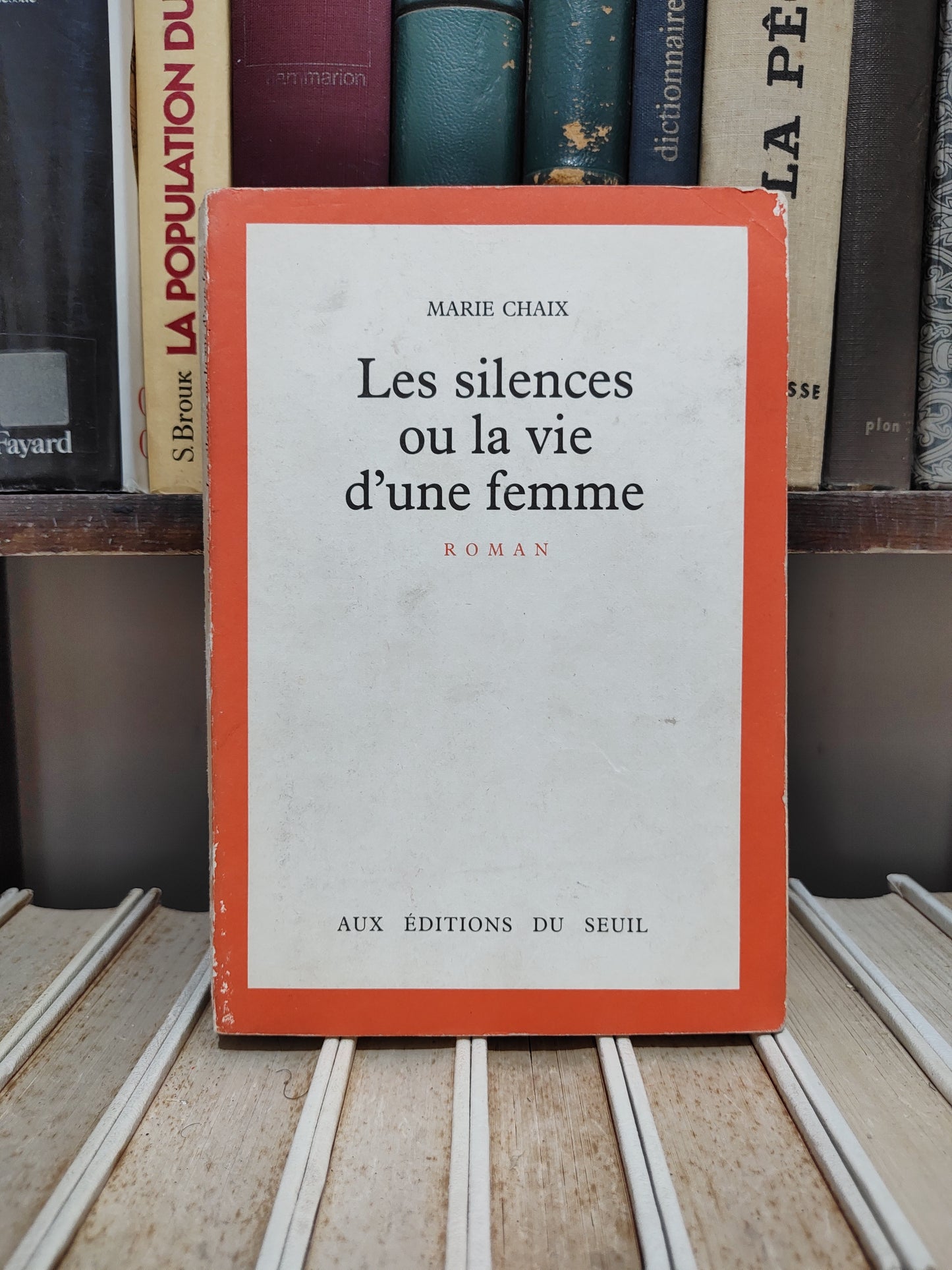 Chaix - Les silences ou la vie d'une femme