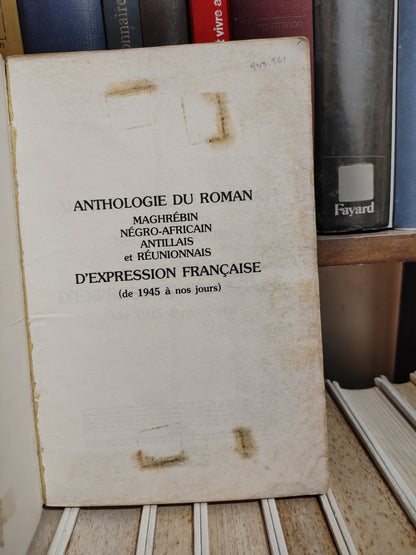 Chapuis - Anthologie du roman maghrébin negro africain ...