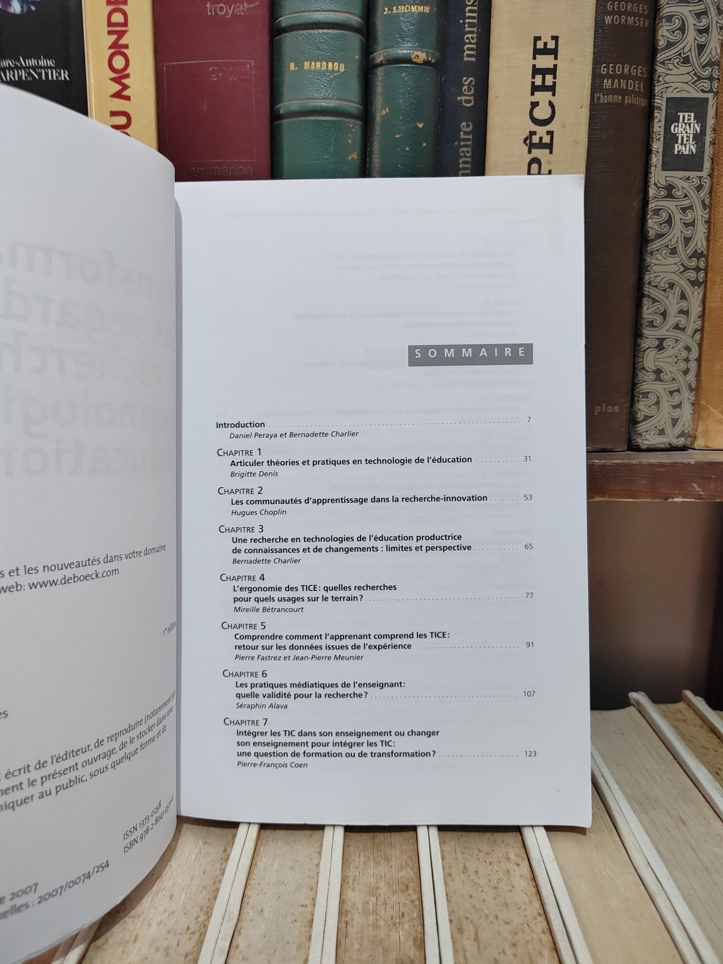 Charlier - Transformation des regards sur la recherche en technologie de l'éducation