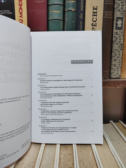 Charlier - Transformation des regards sur la recherche en technologie de l'éducation