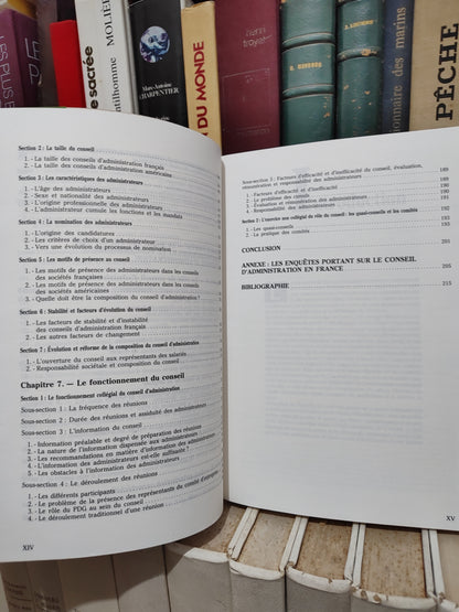 Charreaux - Le conseil d'administration