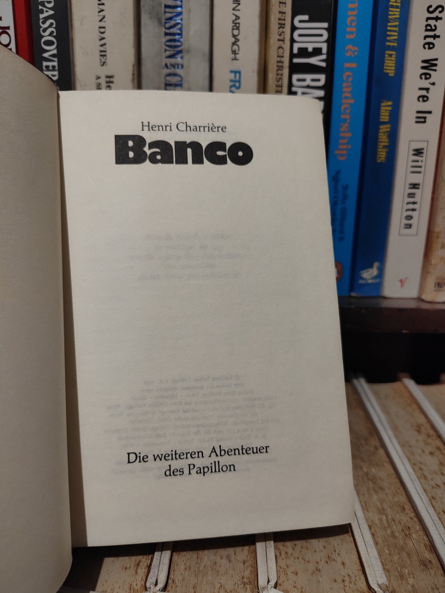 Charrière - Banco