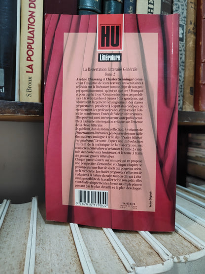 Chassang - La dissertation mittéraire générale tome 2