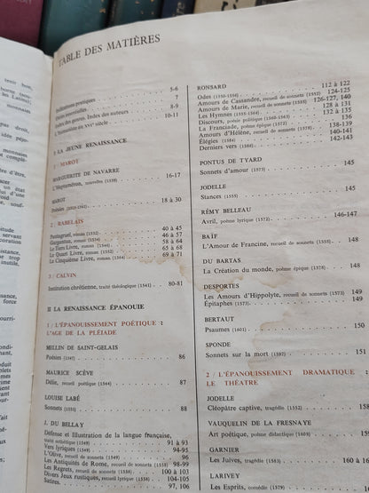 Chassang - recueil de textes littéraires français XVI siècle