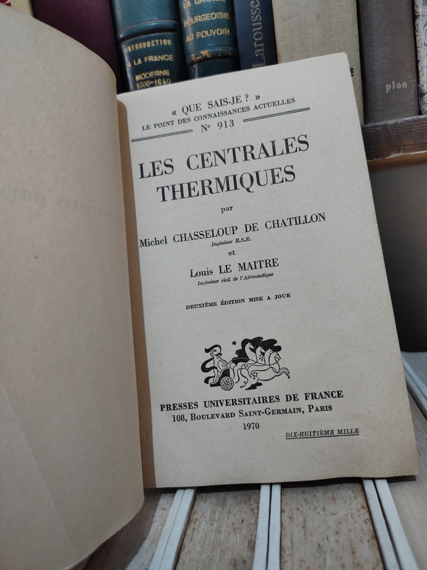 Chasseloup - Les centrales thermiques