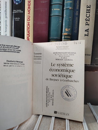 Chavane - Le système économique soviétique
