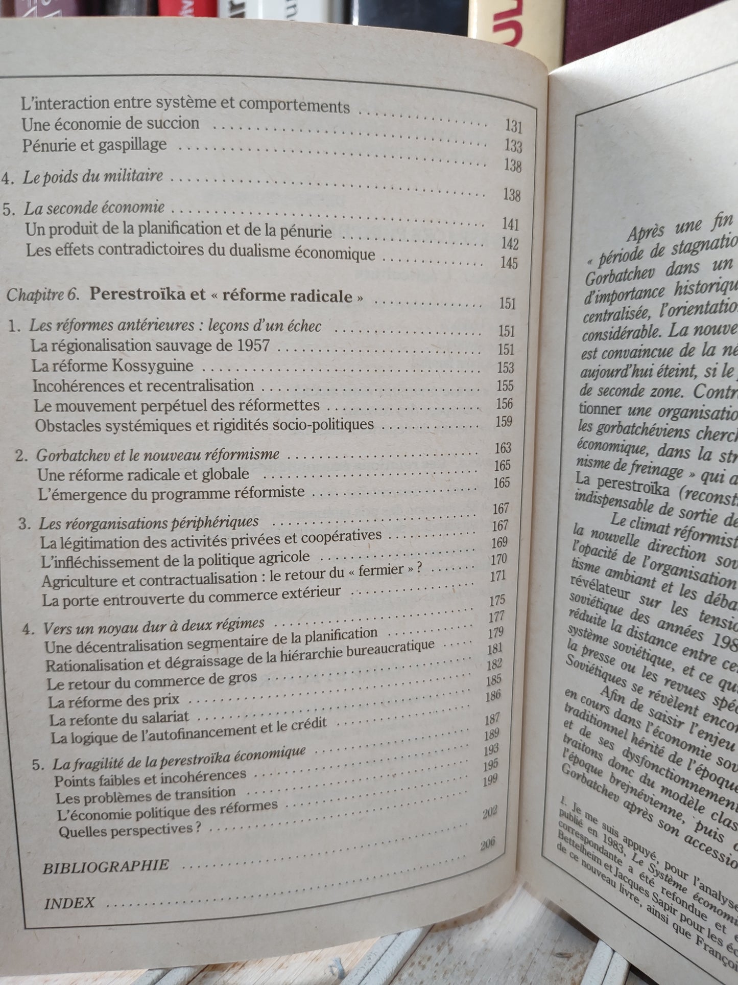 Chavane - Le système économique soviétique