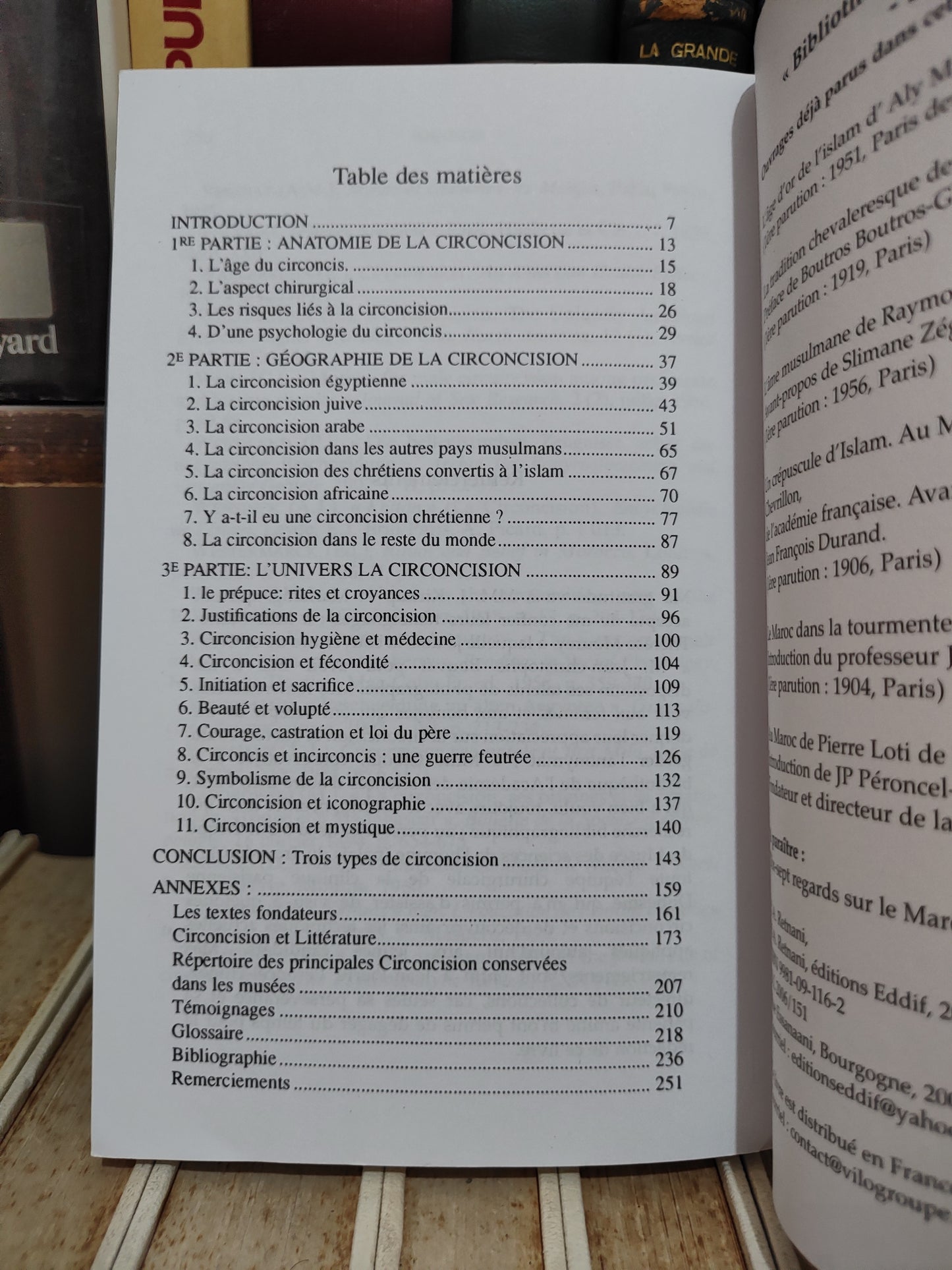 Chebel - Histoire de la circoncision des origines à nos jours