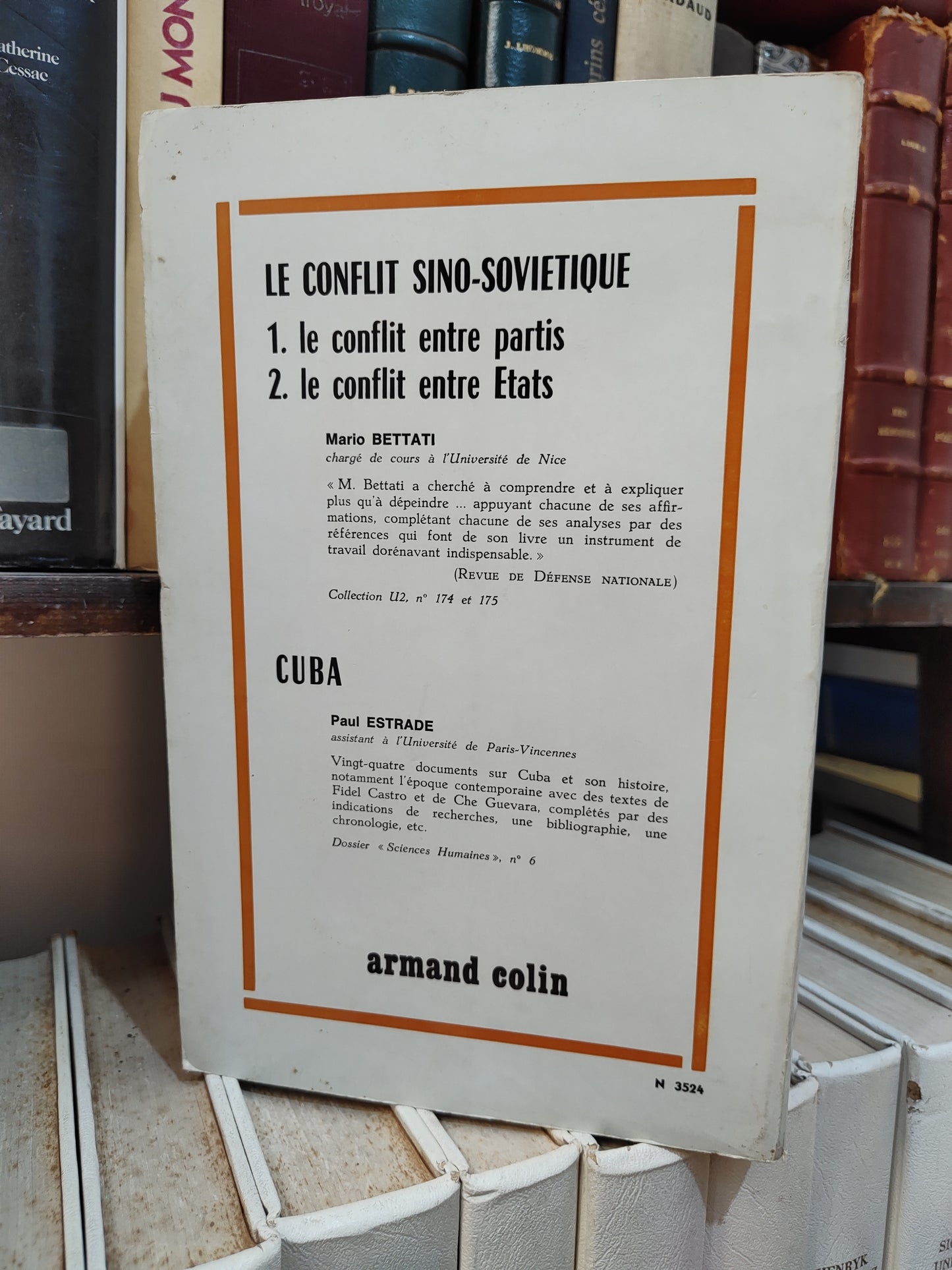 Cheng - Idylle Sino-Cubaine brouille Sino-Soviétique