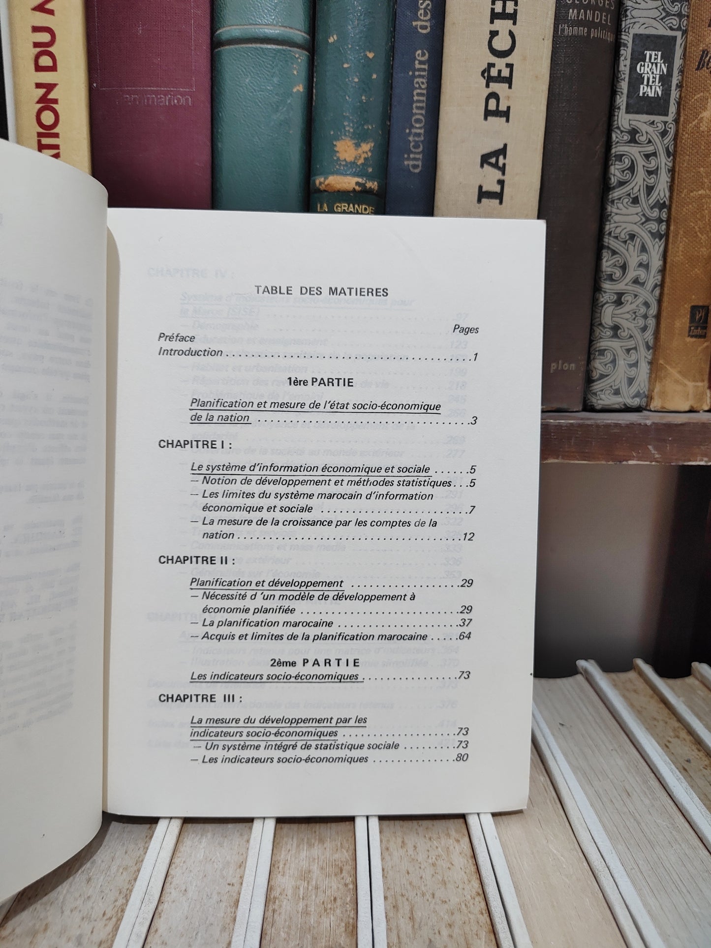 Cherkaoui - Indicateurs socio-économiques du Maroc