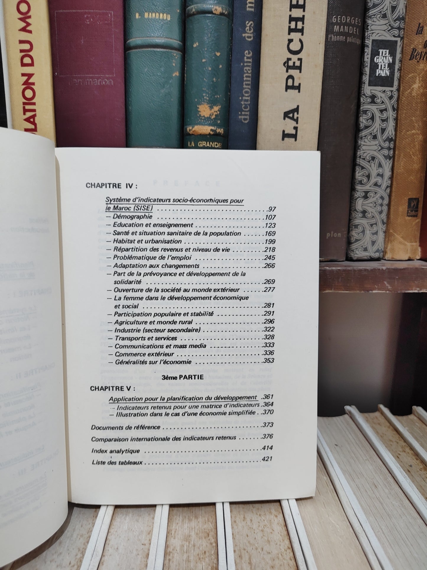 Cherkaoui - Indicateurs socio-économiques du Maroc