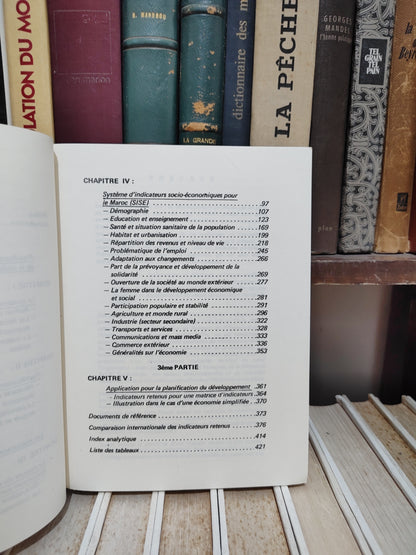 Cherkaoui - Indicateurs socio-économiques du Maroc