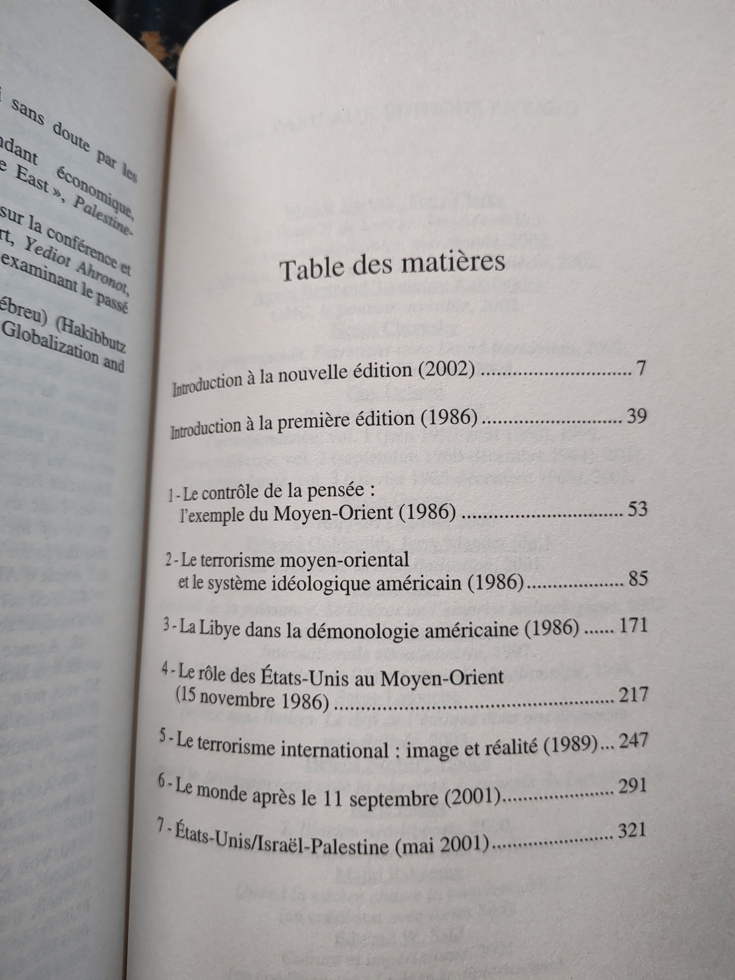 Chomsky - Pirates et empereurs ; Le terrorisme international dans le monde contemporain