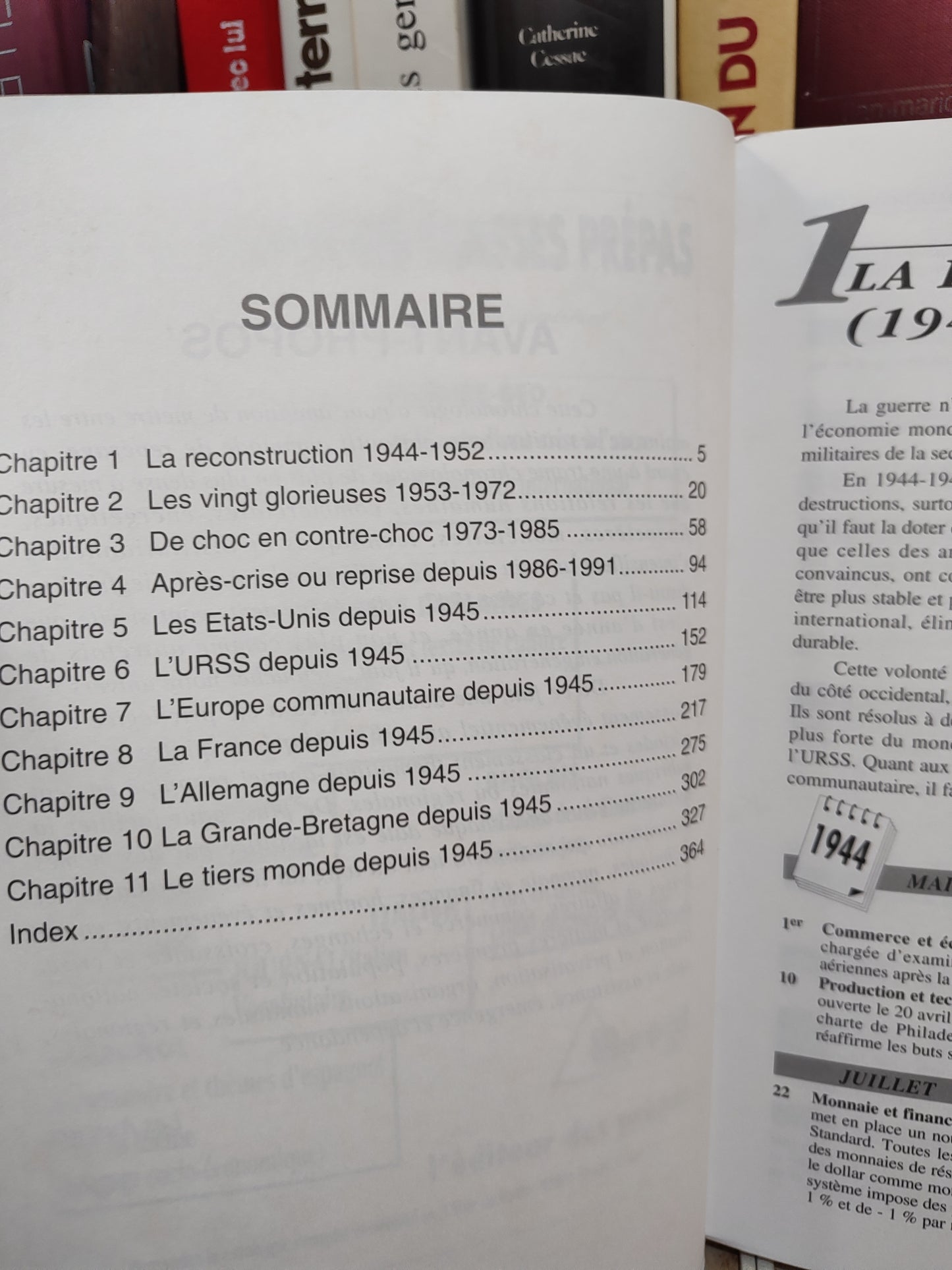 Chronologie de l'économie mondiale depuis 1945