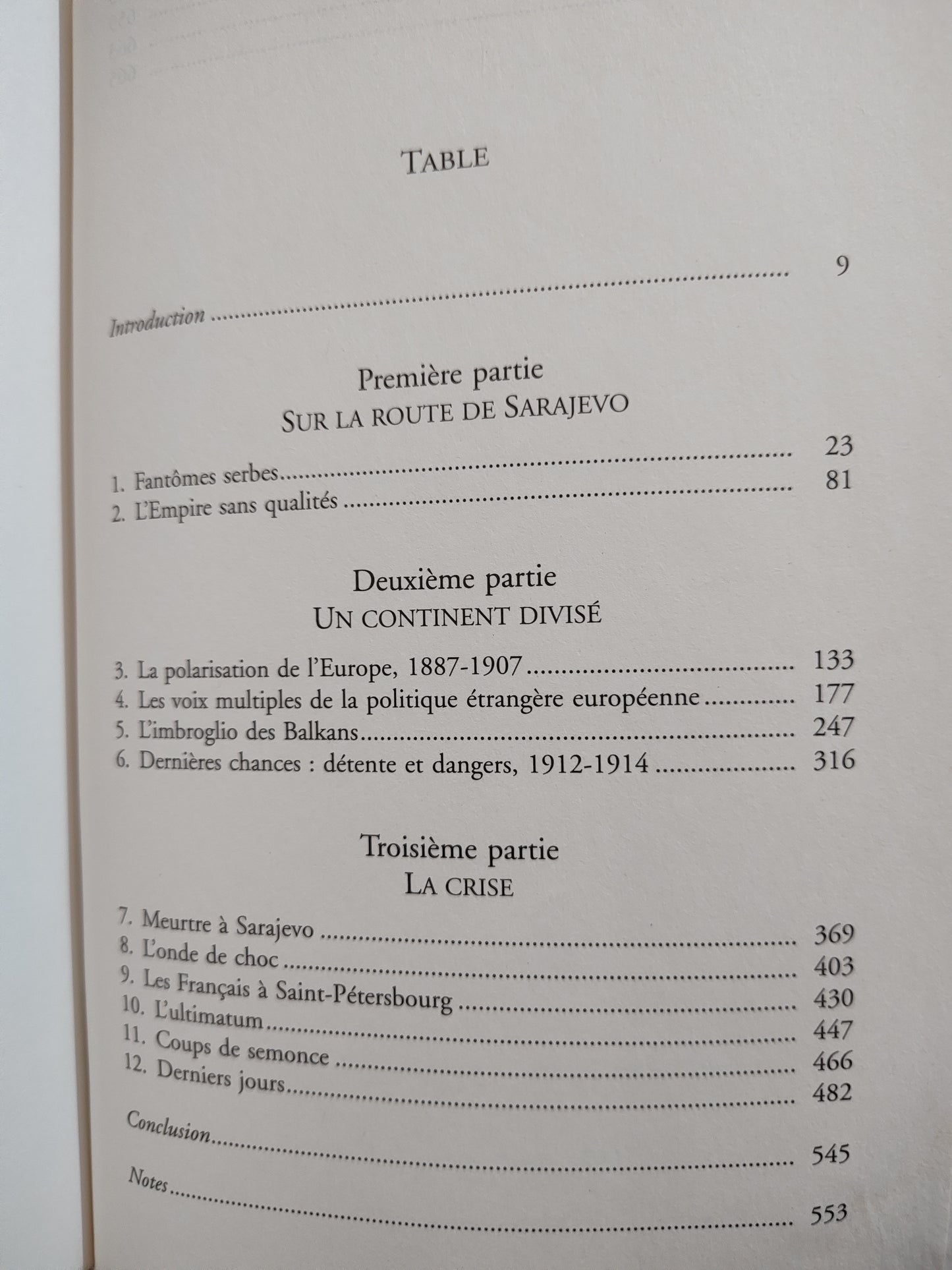 Clark - Les somnambules : Été 1914 comment l'Europe a marché vers la guerre