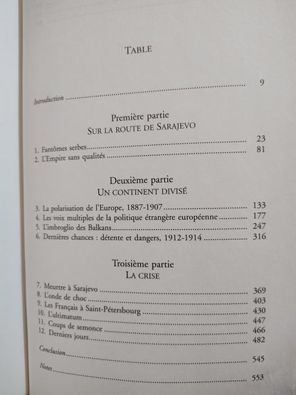 Clark - Les somnambules : Été 1914 comment l'Europe a marché vers la guerre