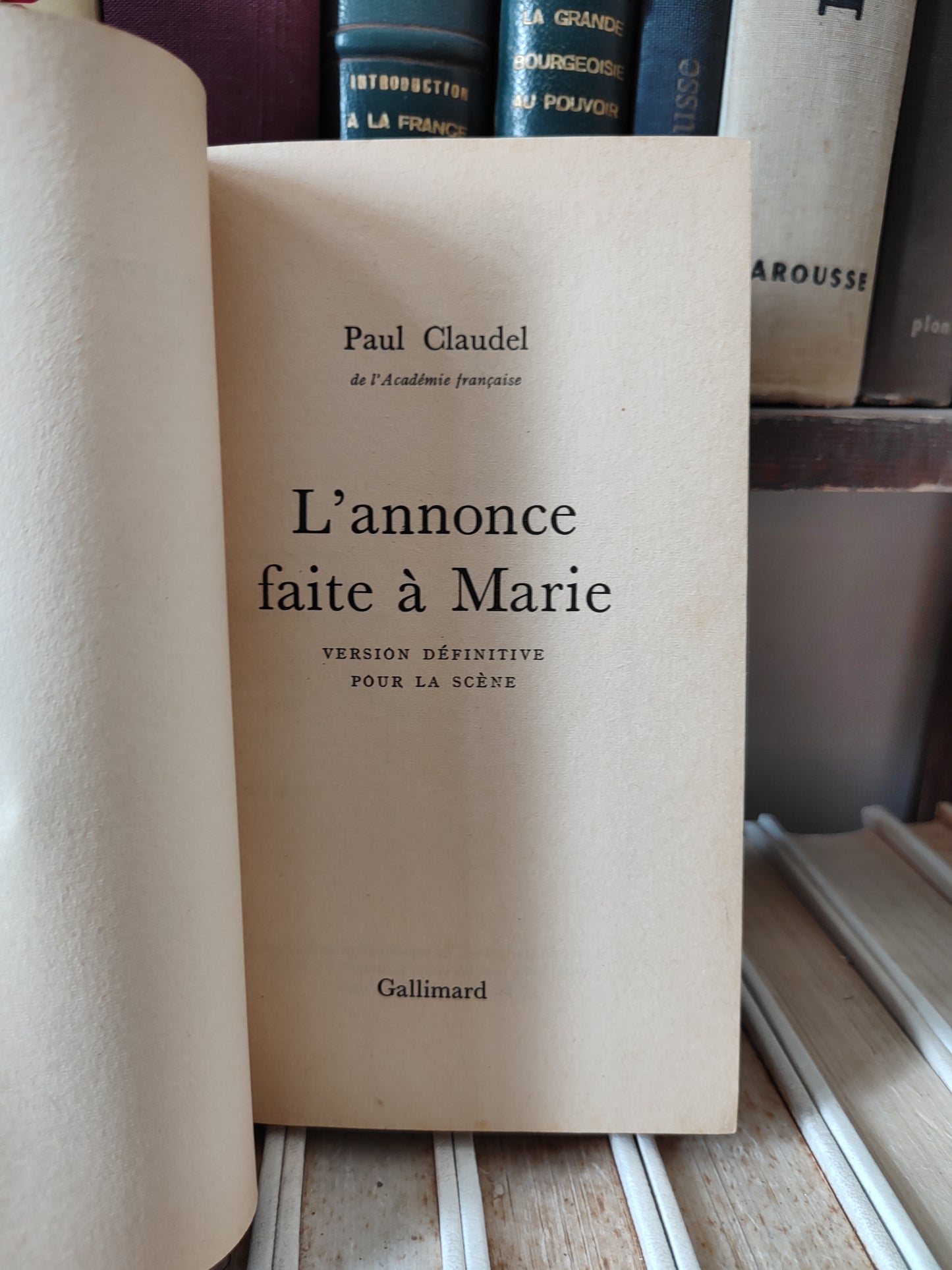 Claudel - L'annonce faite à Marie