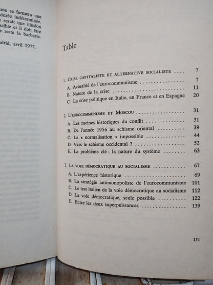 Claudin - L'eurocommunisme