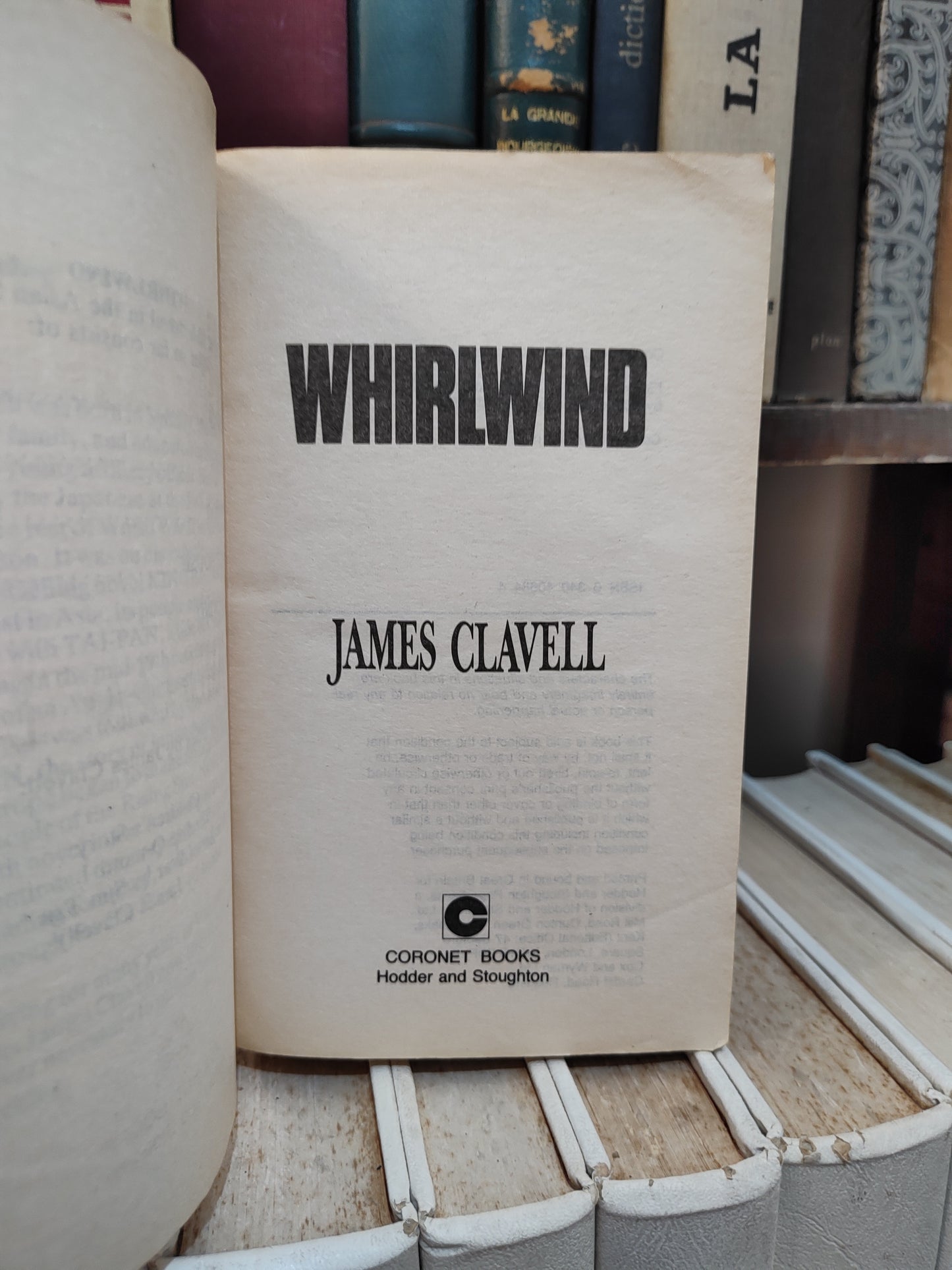 Clavell's - Whirlwind