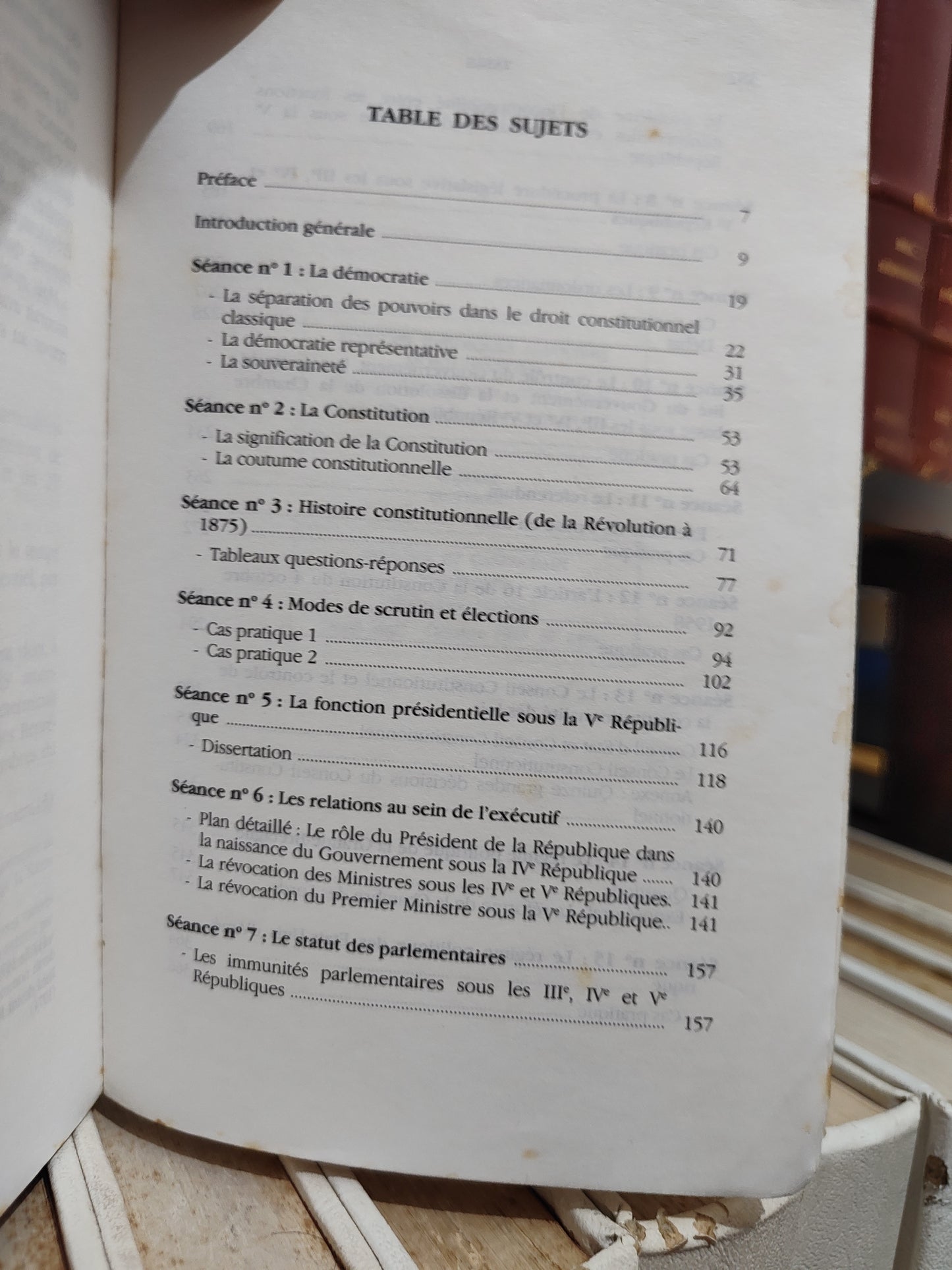 Clessis - Droit constitutionnel Exercices pratiques
