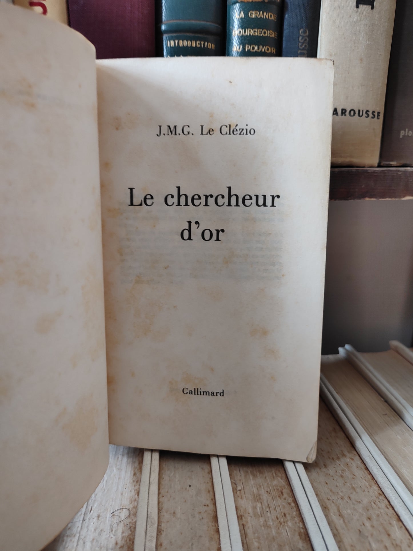 Clézio - Le chercheur d'or