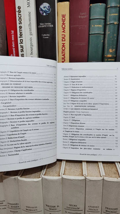 Code des impôts 2006 مدونة الضرائب