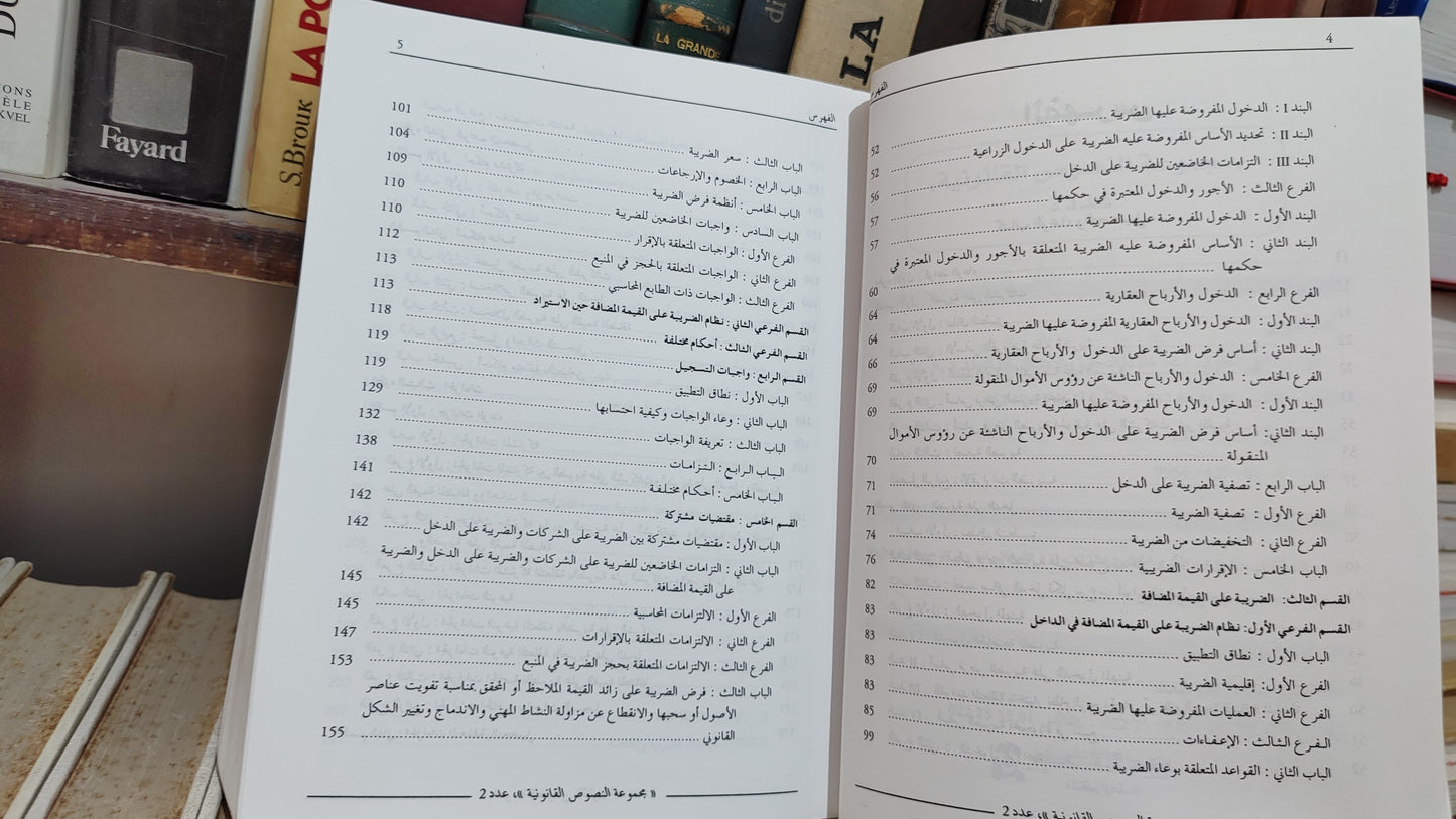 Code des impôts 2006 مدونة الضرائب