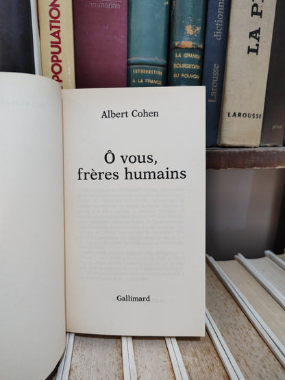 Cohen - O vous, frères humains