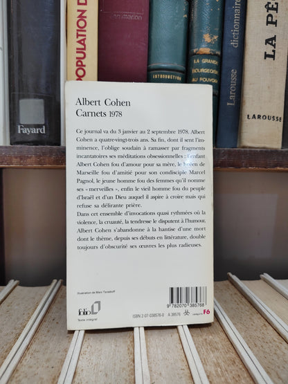 Cohen - Carnets 1978