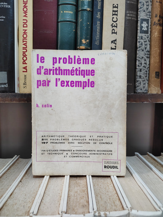 Colin - Le problème d'arithmétique par l'exemple